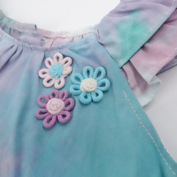 Pastourelle by Pippa & Julie Romper Baby Girl 18 M Cotton-Candy Jumpsuit - Picture 4 of 13